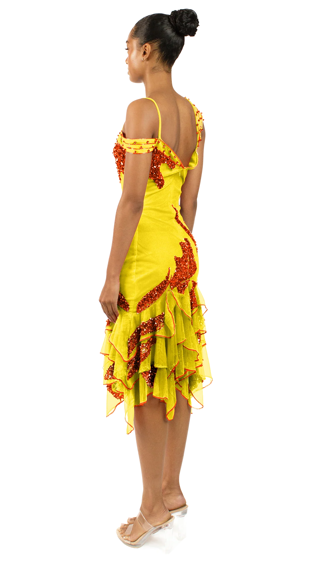 Amalfi Yellow Dolce Dress - Image 3