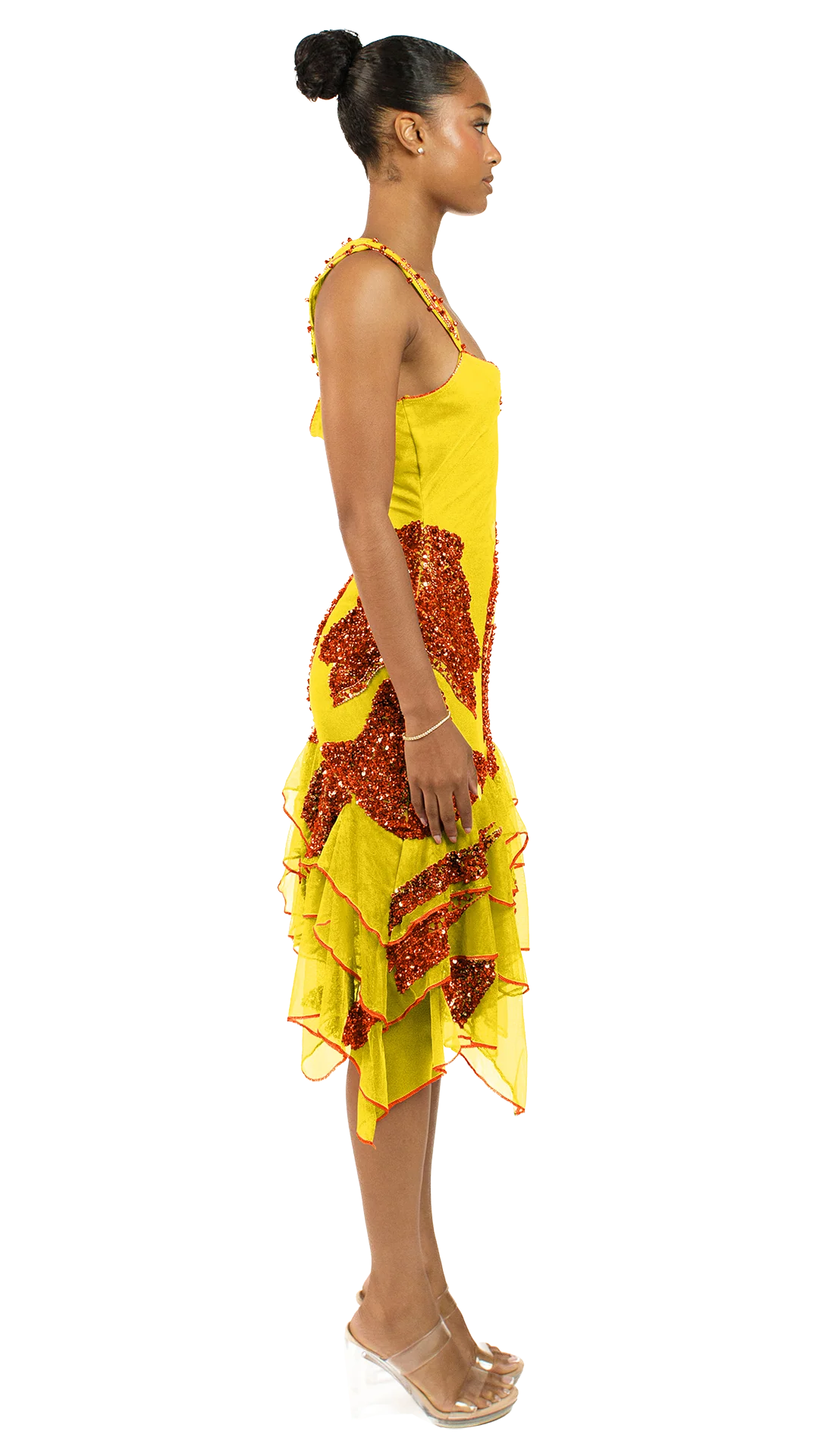 Amalfi Yellow Dolce Dress - Image 8