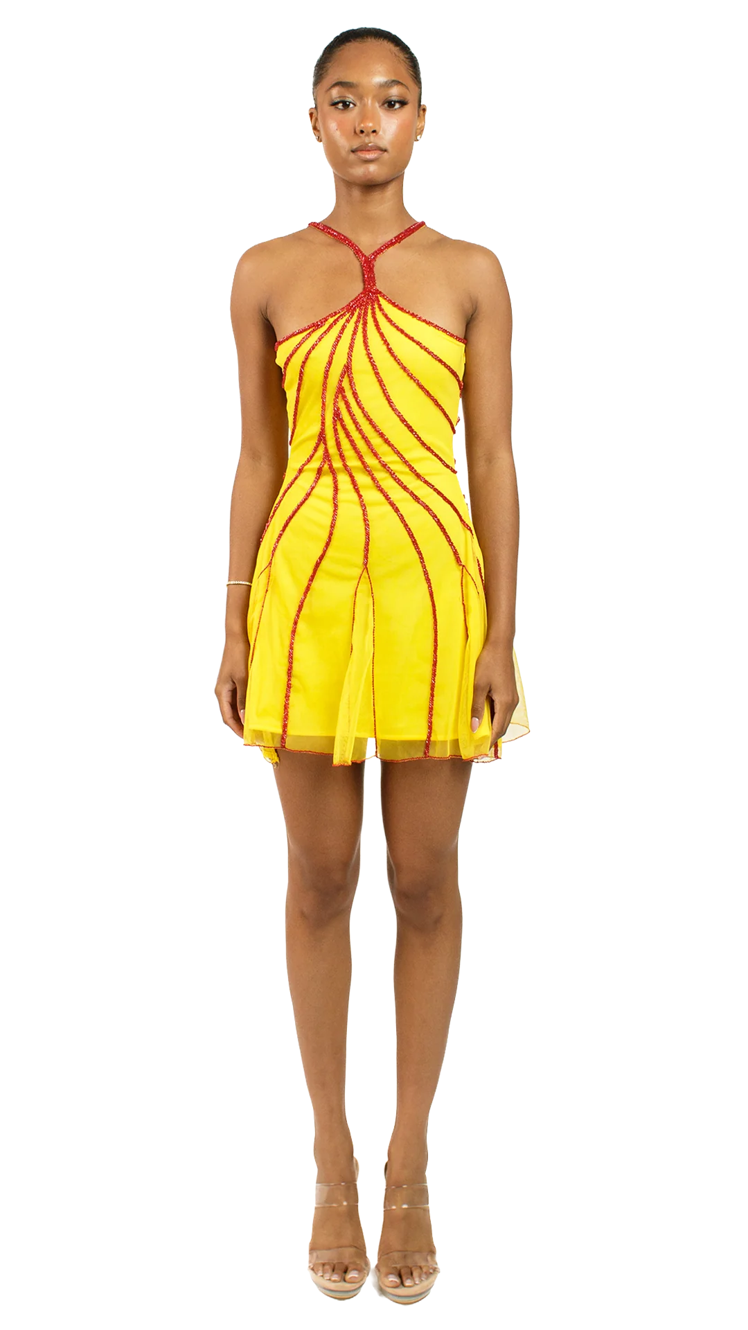 Amalfi Yellow Pixi Dress - Image 6