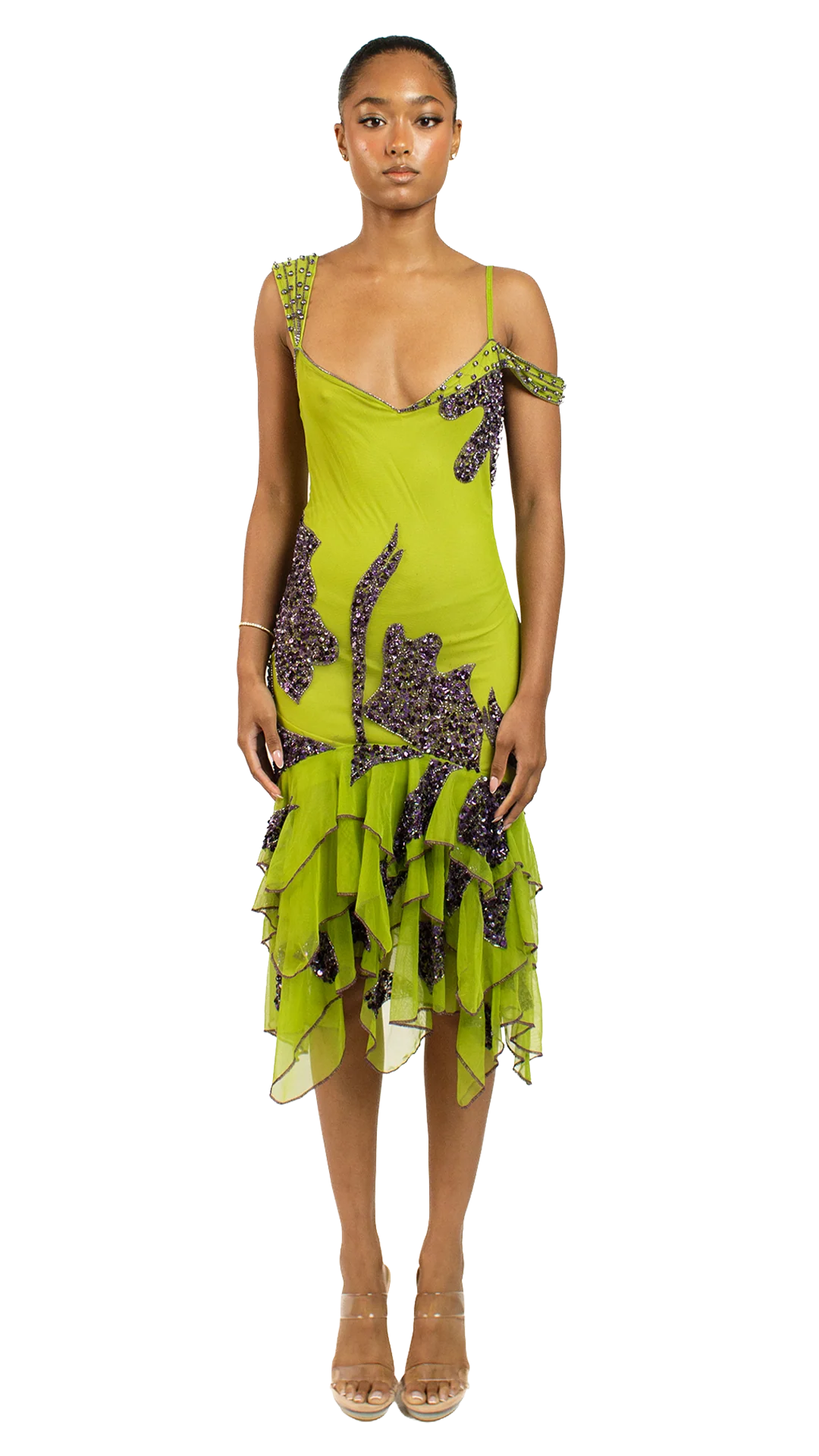 Kiwi Green Dolce Dress - Image 6