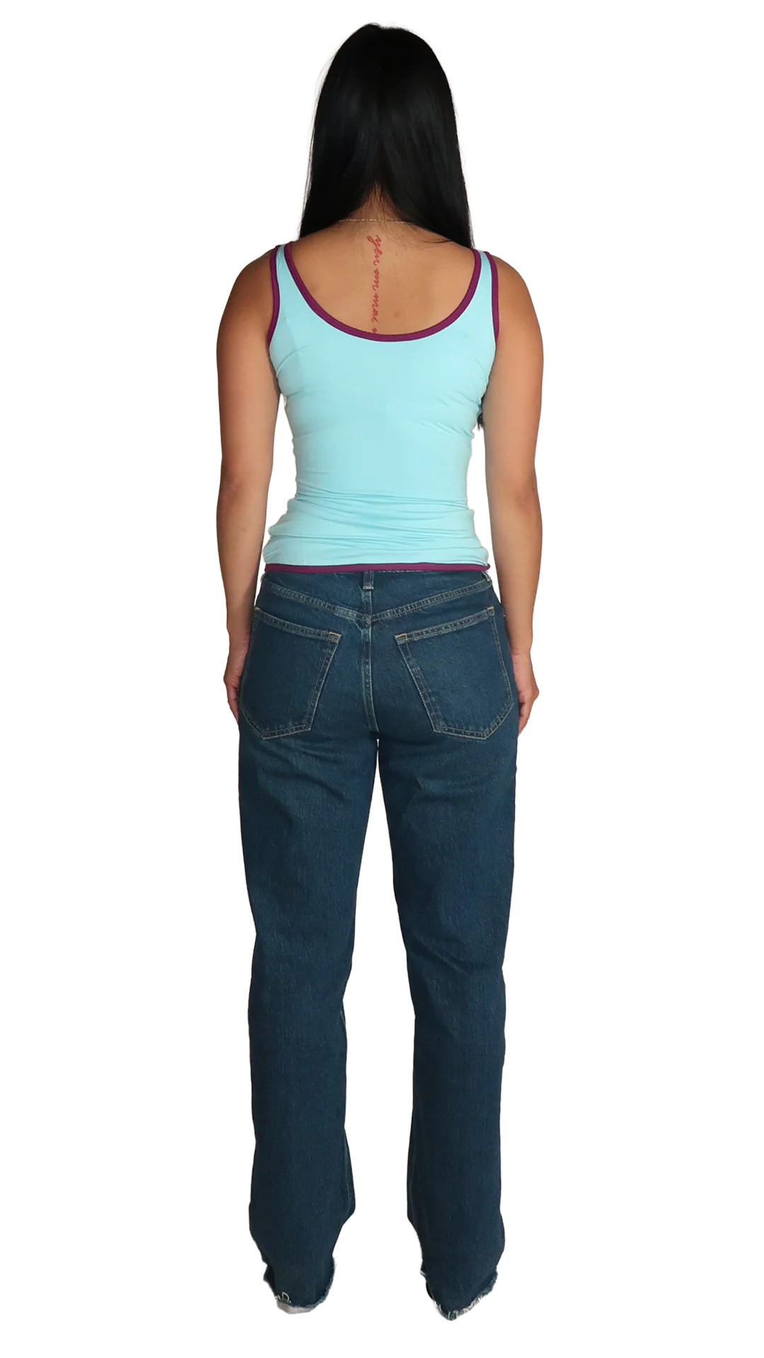 BLUE/PURPLE #nadigirl TANK TOP - Image 10