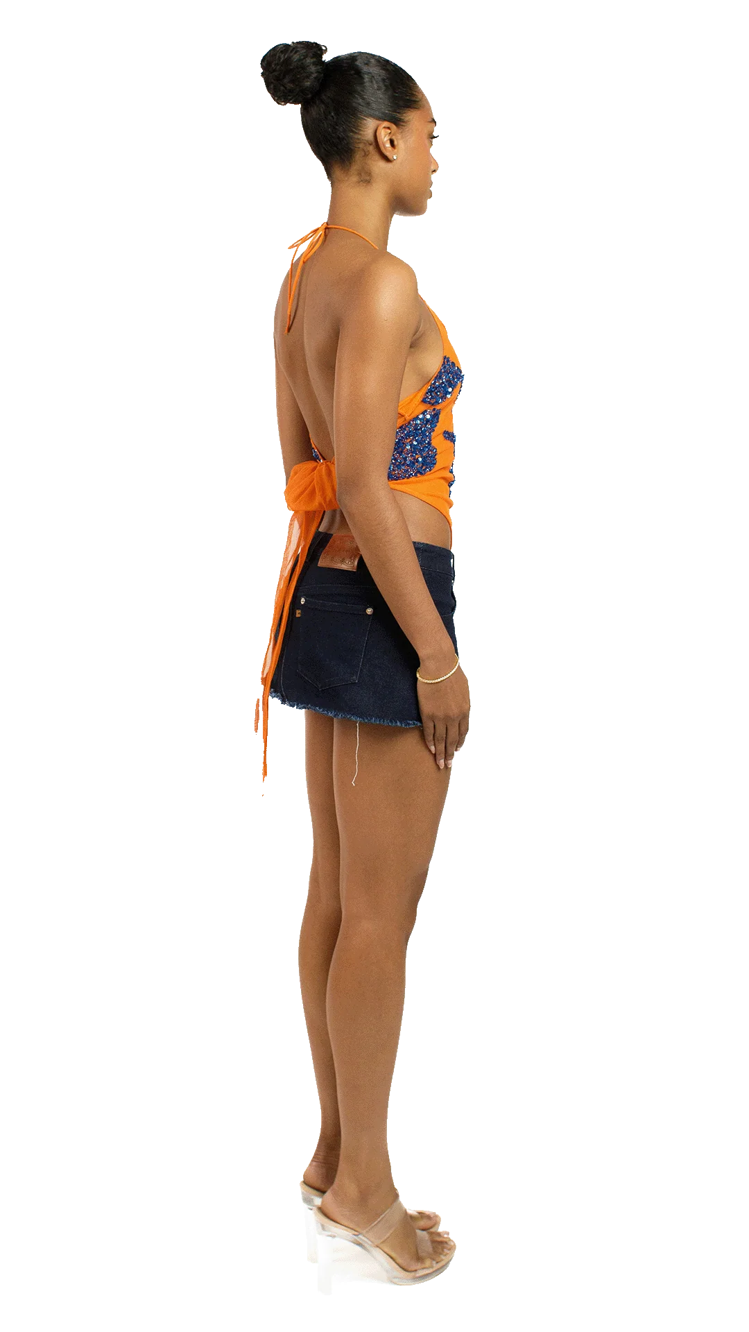 Sunset Orange Kiki Top - Image 9